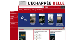 Desktop Screenshot of lechappeebelle.fr
